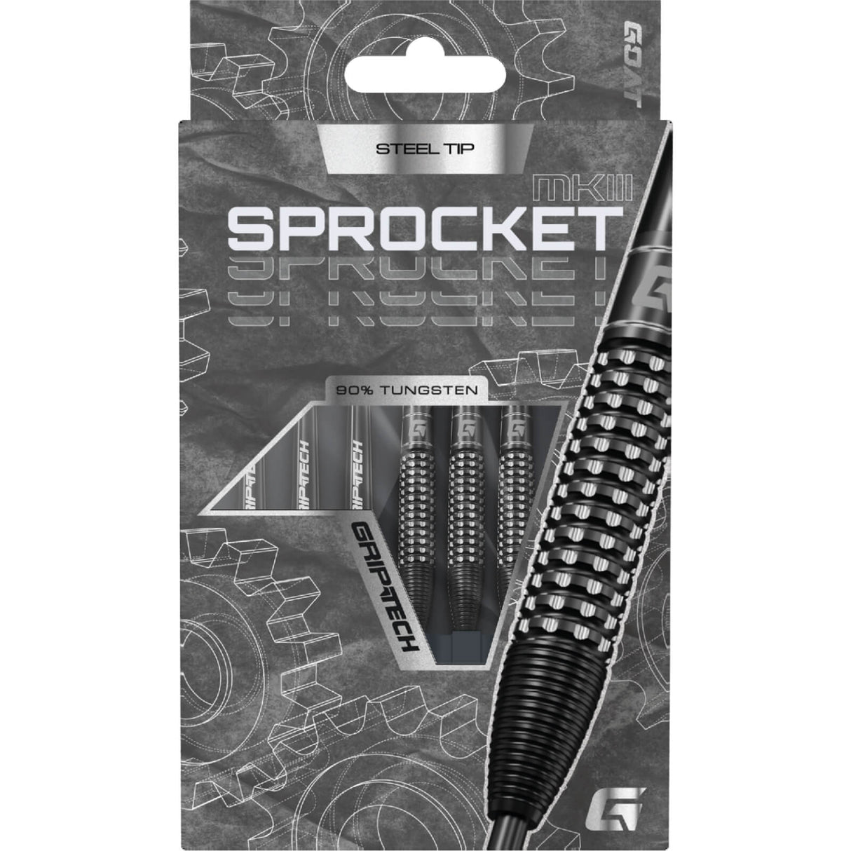 GOAT - Sprocket MKIII Darts - 90% Tungsten - 22g 24g 26g 28g -