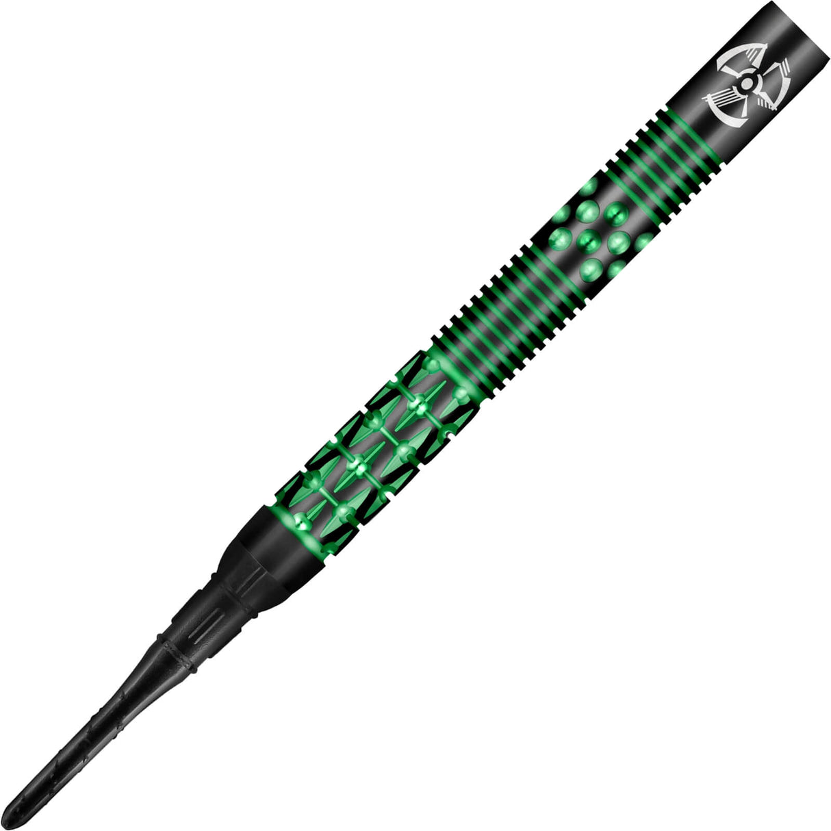 Shot - Stowe Buntz 2.0 Black Ti Darts - Soft Tip - 90% Tungsten - 21g -