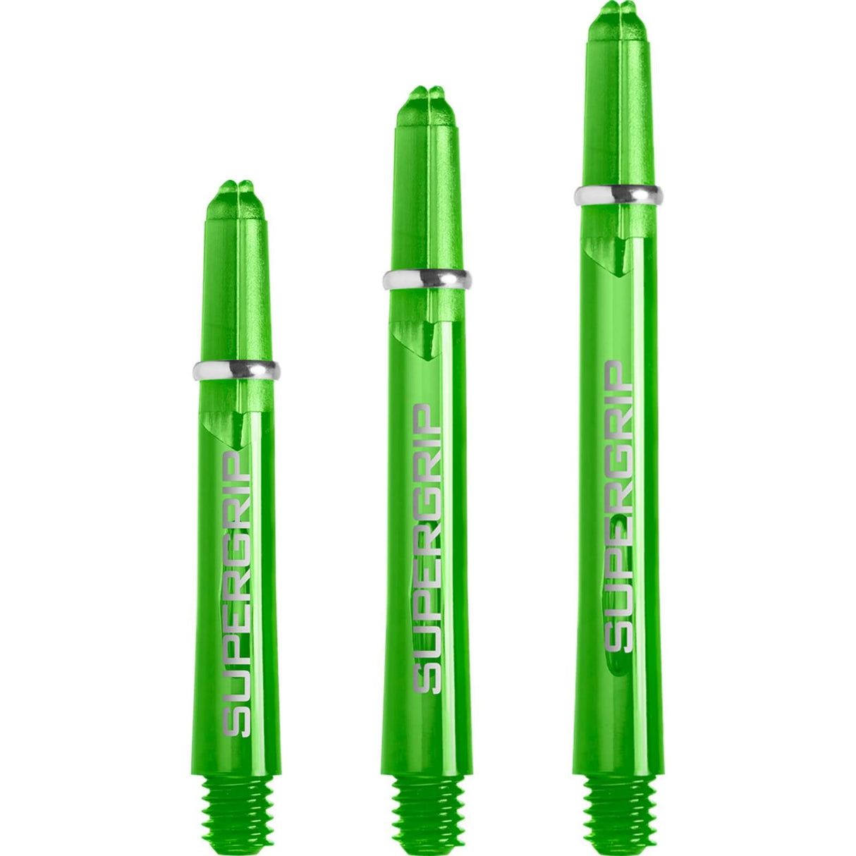 Harrows - Supergrip - Nylon Dart Shafts - Short (35mm) / Green
