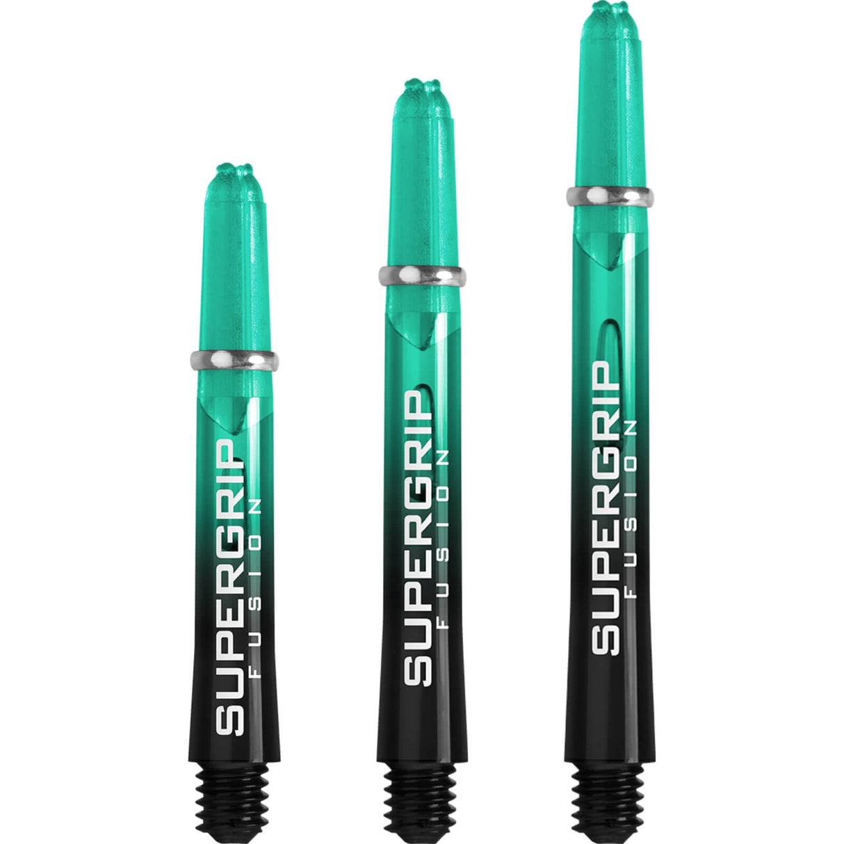 Harrows - Supergrip Fusion - Nylon Dart Shafts - Short (35mm) / Jade