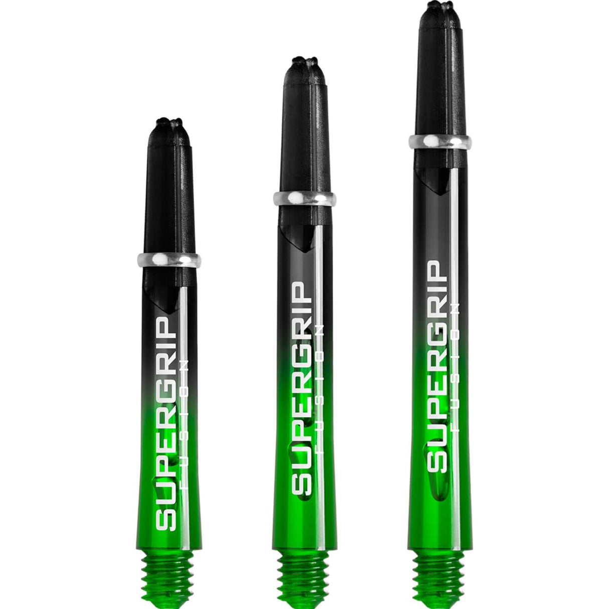 Harrows - Supergrip Fusion-X - Nylon Dart Shafts - Short (35mm) / Green