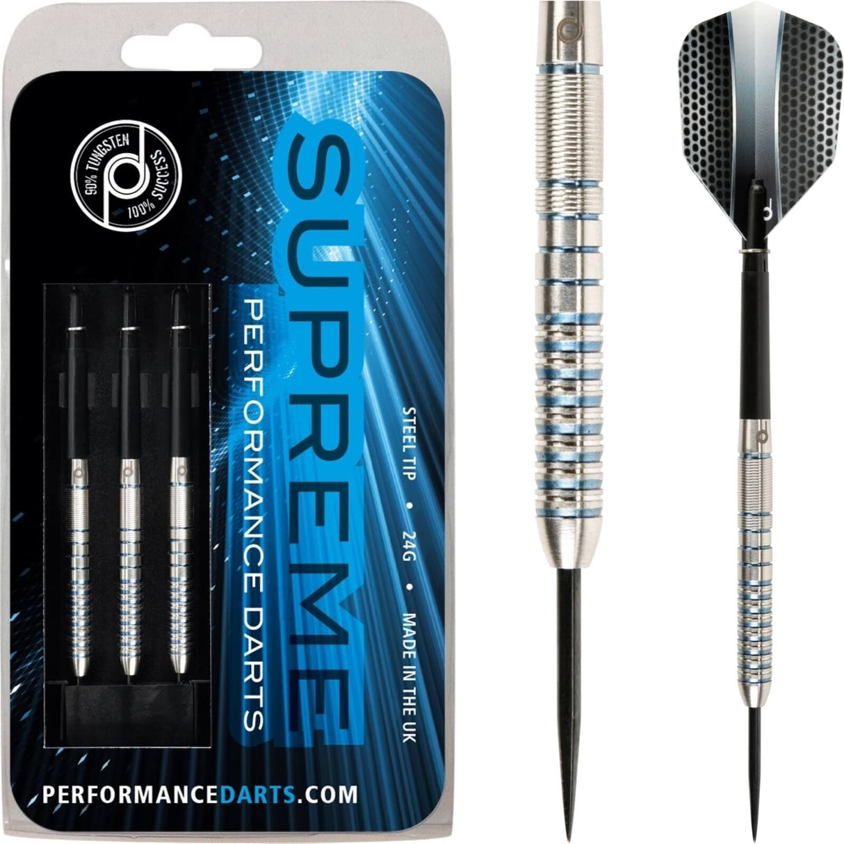 Performance Darts - Supreme - 90% Tungsten - 24g 26g -