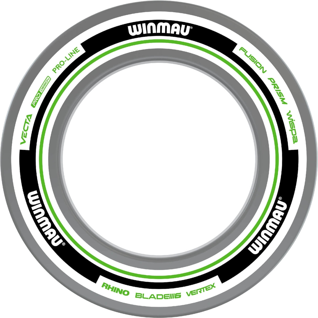 Winmau - Advance Dartboard Surround - White & Green