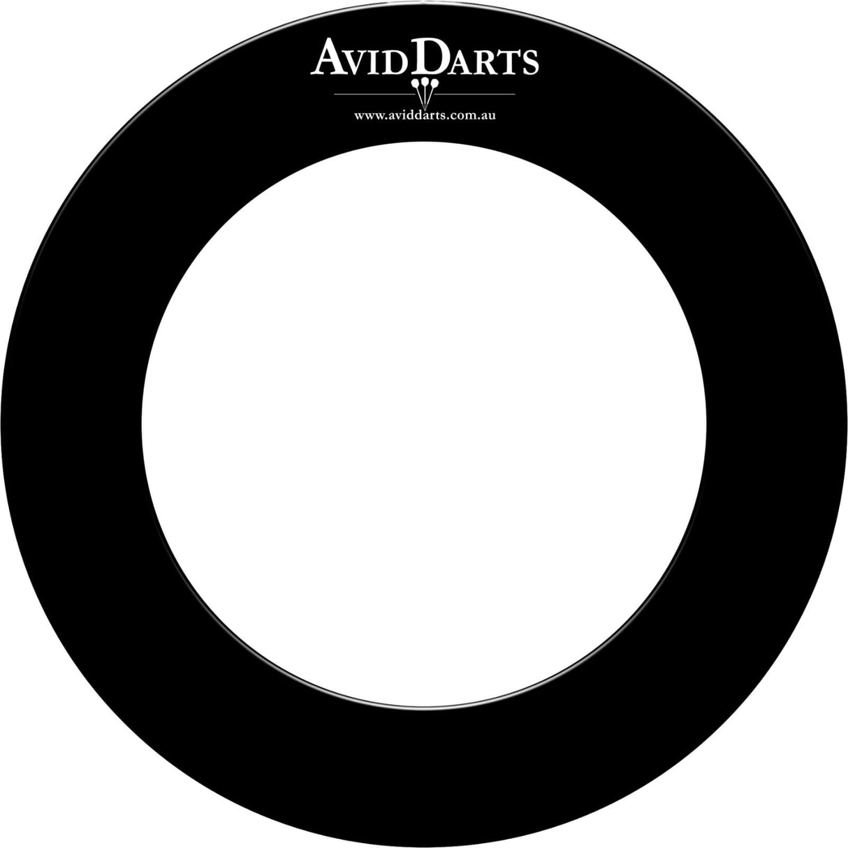 Avid Darts - Professional Dartboard Surround - Top Logo -