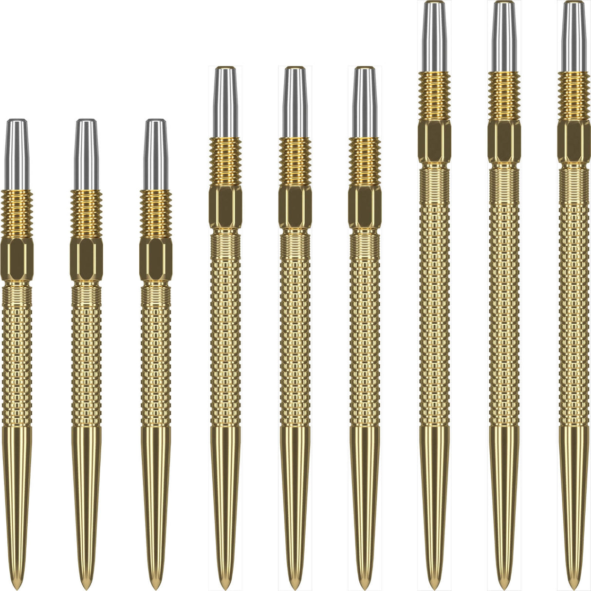 Target - Swiss GRD Dart Points - 26mm 30mm 35mm - Gold / 26mm
