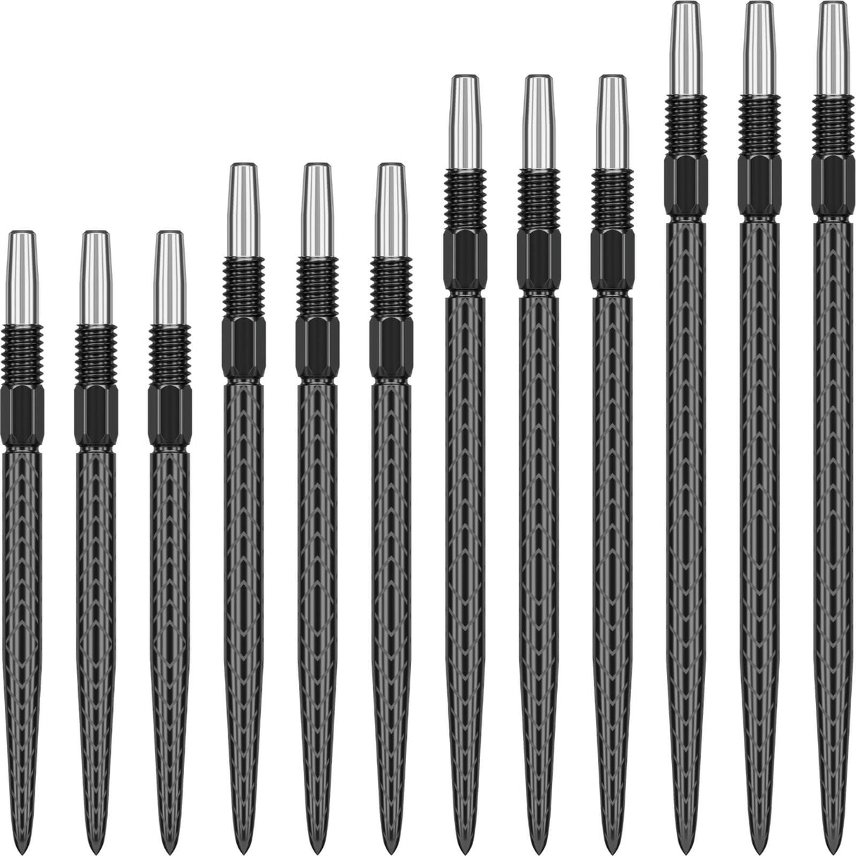 Target - Swiss RVE Dart Points - 26mm 30mm 35mm 40mm - Black / 26mm