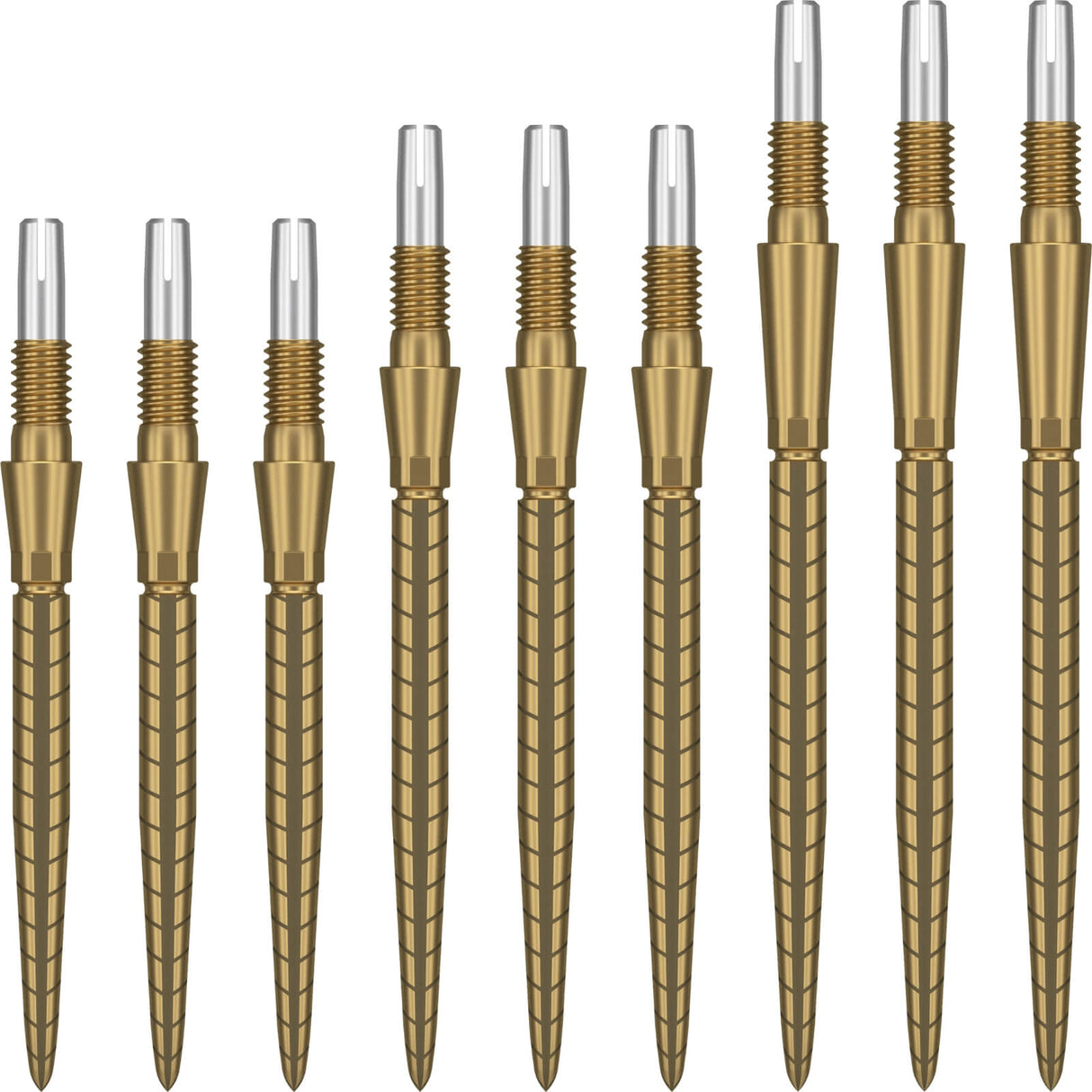 Target - Swiss Storm Quartz Dart Points - 26mm 30mm 35mm - Gold / 26mm