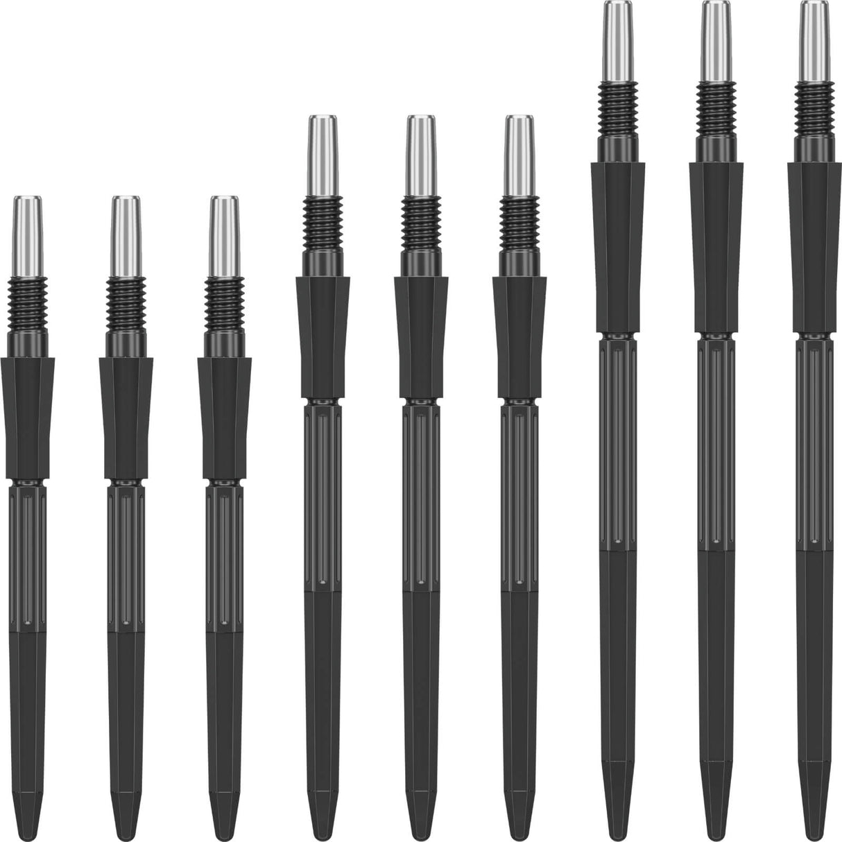 Target - Swiss Storm Elysian Archetype 43 Dart Points - 30mm 35mm 42mm - Black / 30mm