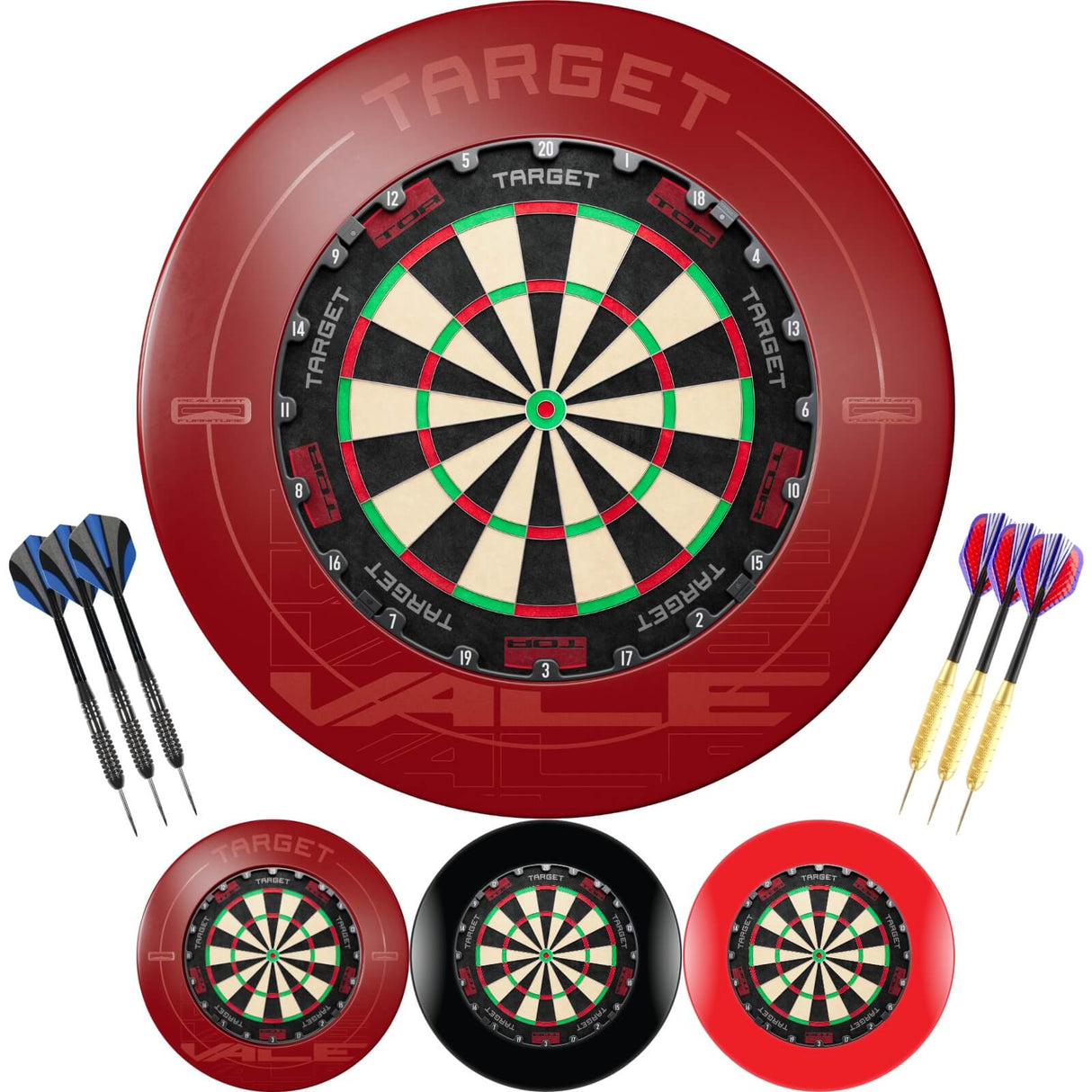 Target - TOR Dartboard & Surround Ready to Play Bundle -