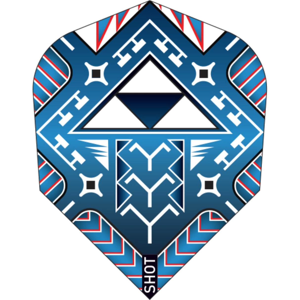 Shot - Tribal Weapon Koa - Standard Dart Flights -