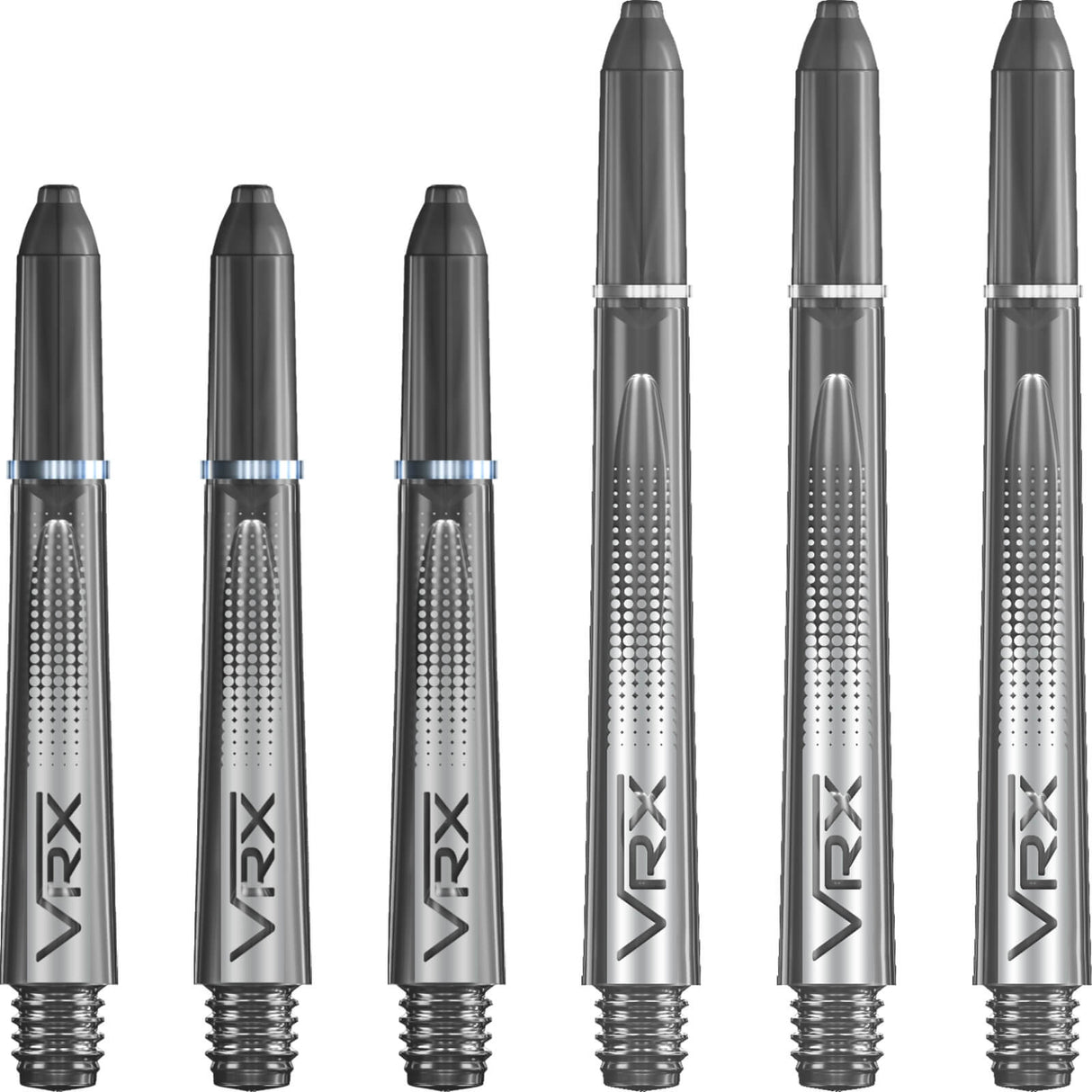Red Dragon - VRX Polycarbonate Dart Shafts - Short (35mm) / Black Tint