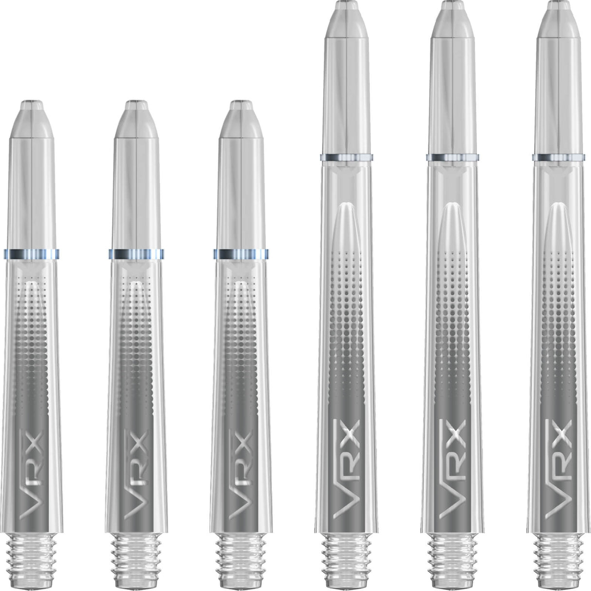 Red Dragon - VRX Polycarbonate Dart Shafts - Short (35mm) / Clear