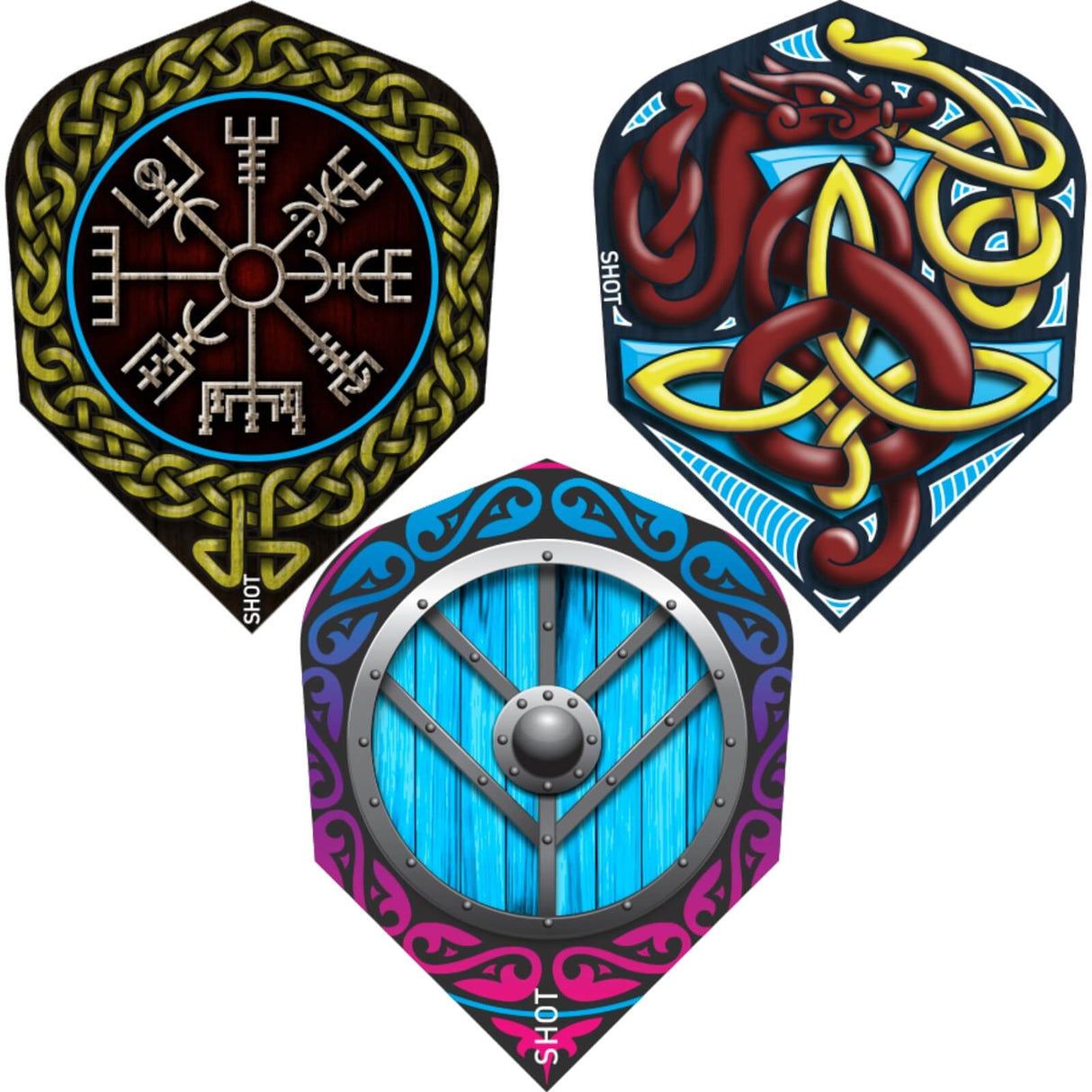 Shot - Viking - Standard Dart Flights -