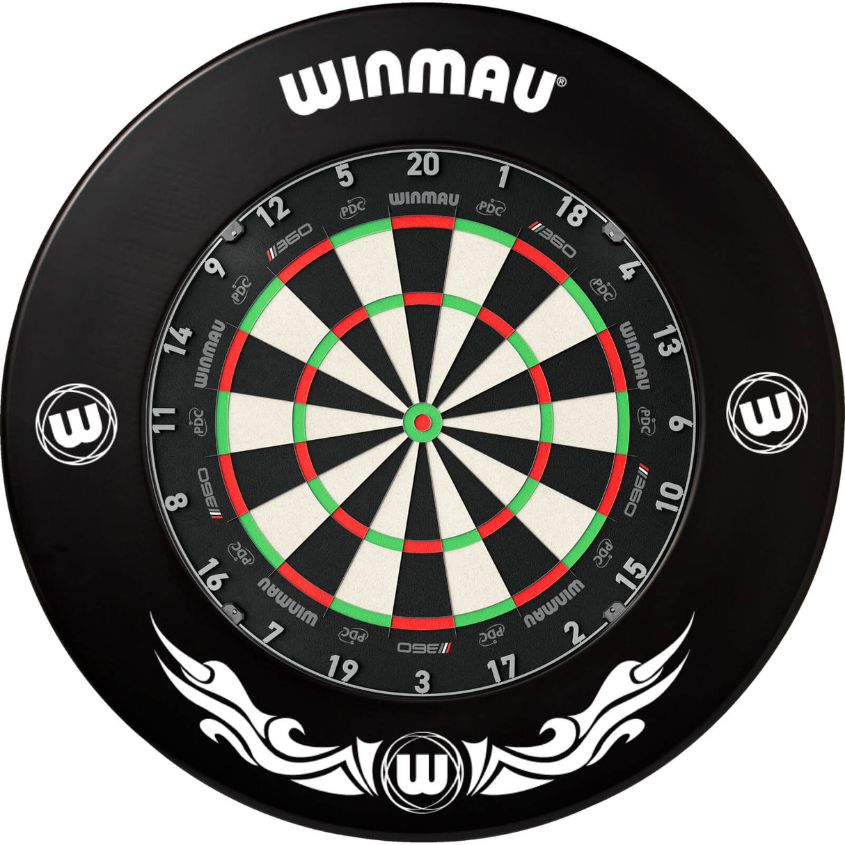Winmau - Blade 360 Triple Core Dartboard & Surround Bundle - Xtreme