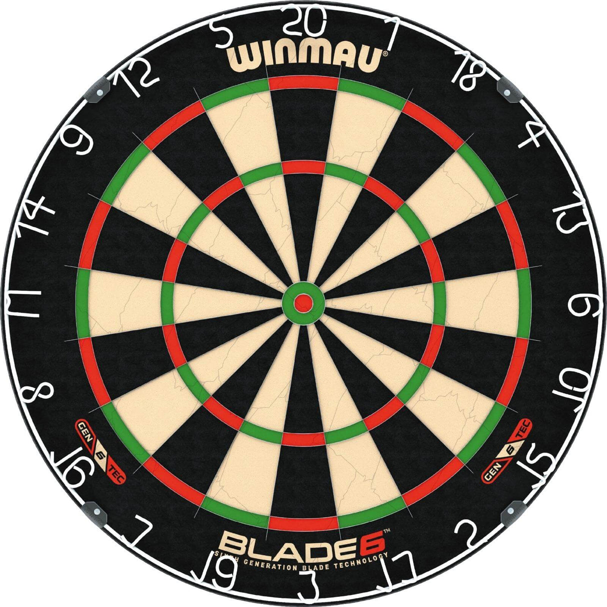 Winmau - Blade 6 Dartboard & Player Edition Cabinet Ready to Play Bundle -