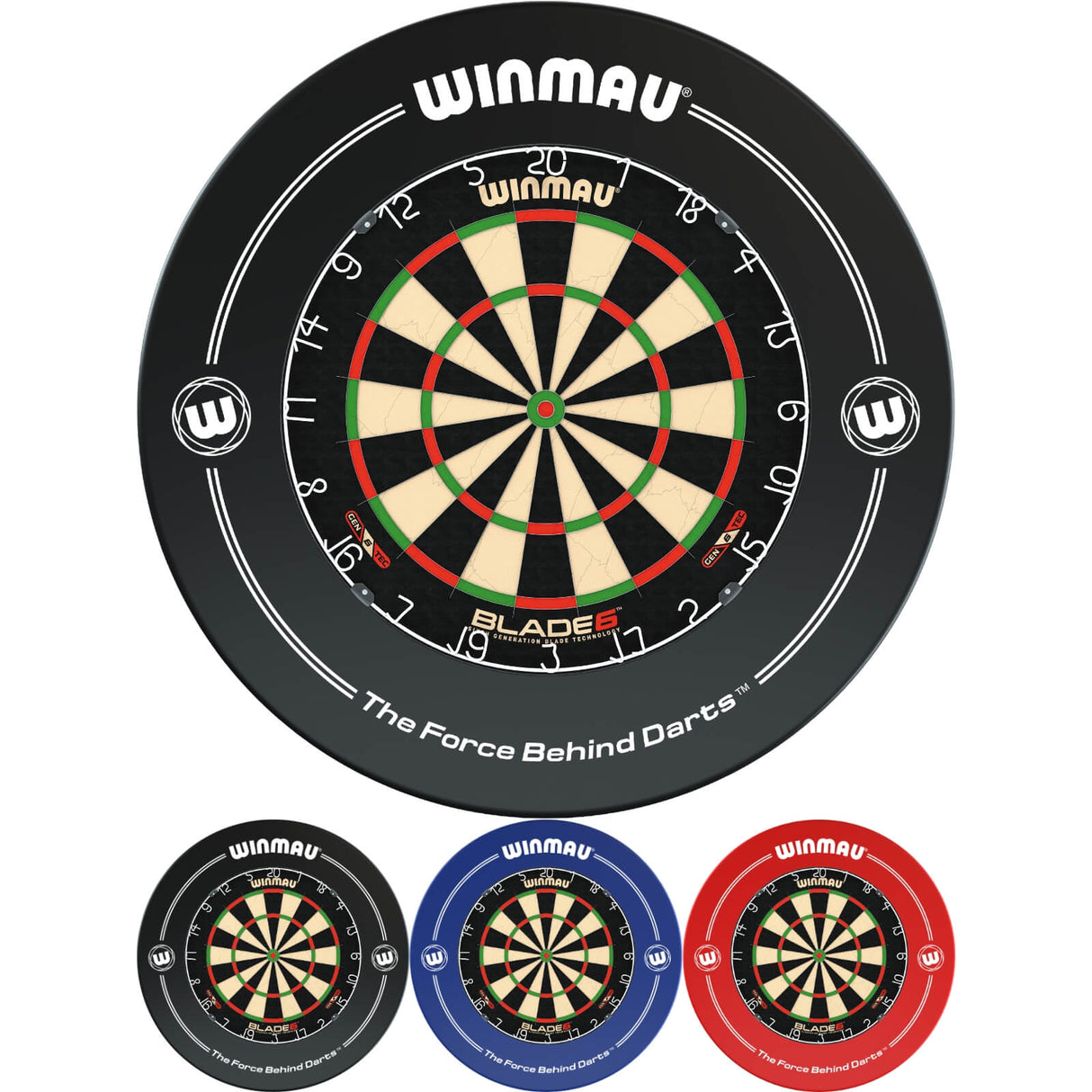 Winmau - Blade 6 Dartboard & Surround Bundle -