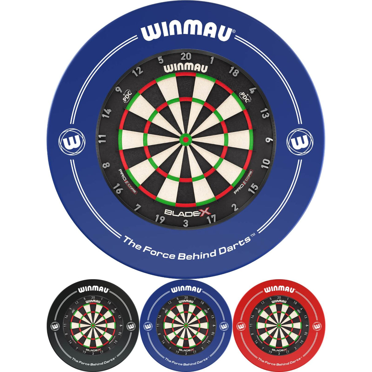 Winmau - Blade X Dartboard & Surround Bundle -