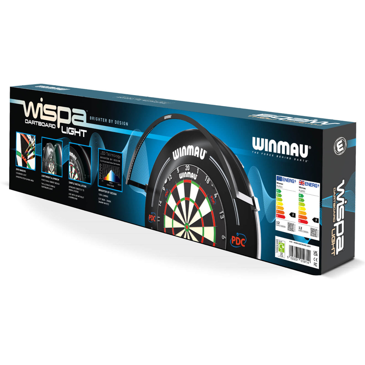 Winmau - Wispa Dartboard Light -