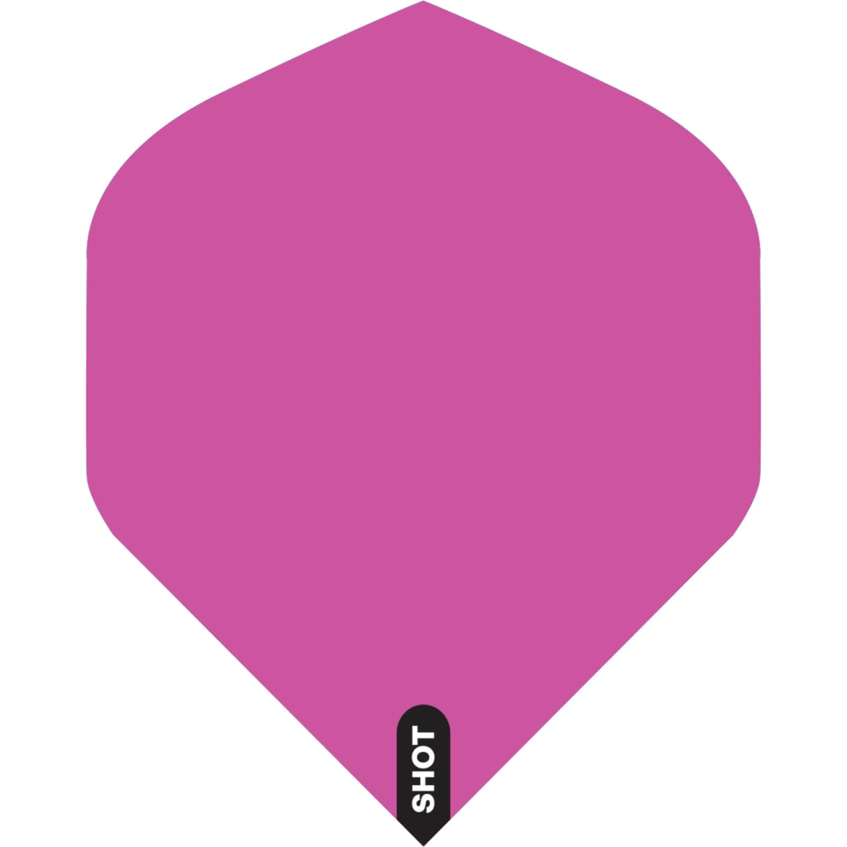 Shot - Coloured - Big Wing Dart Flights - Pink