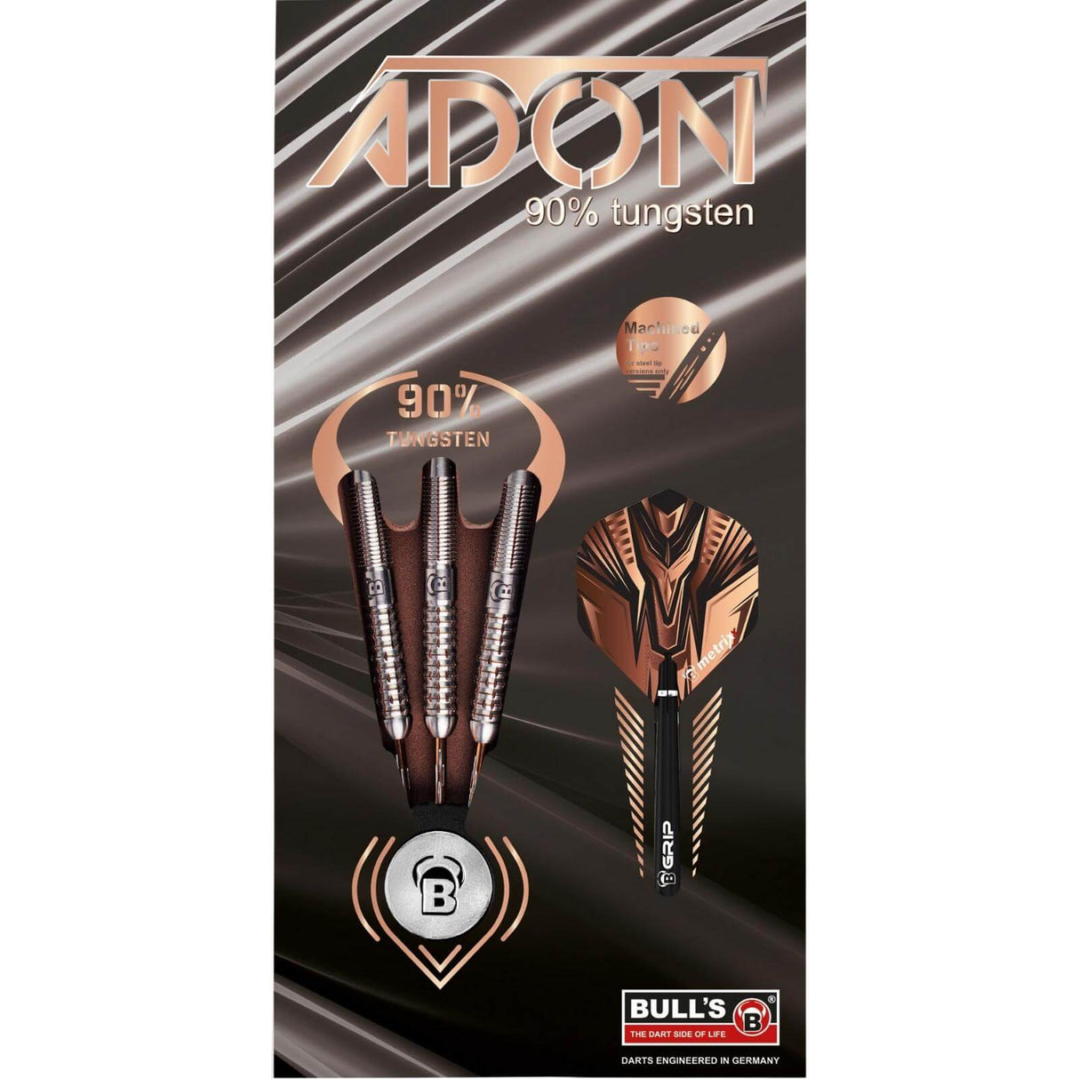 BULL'S - Adon Darts - 90% Tungsten - 21g 23g 25g -