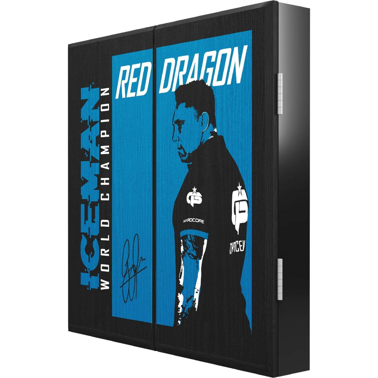 Red Dragon - Gerwyn Price Dartboard Cabinet -