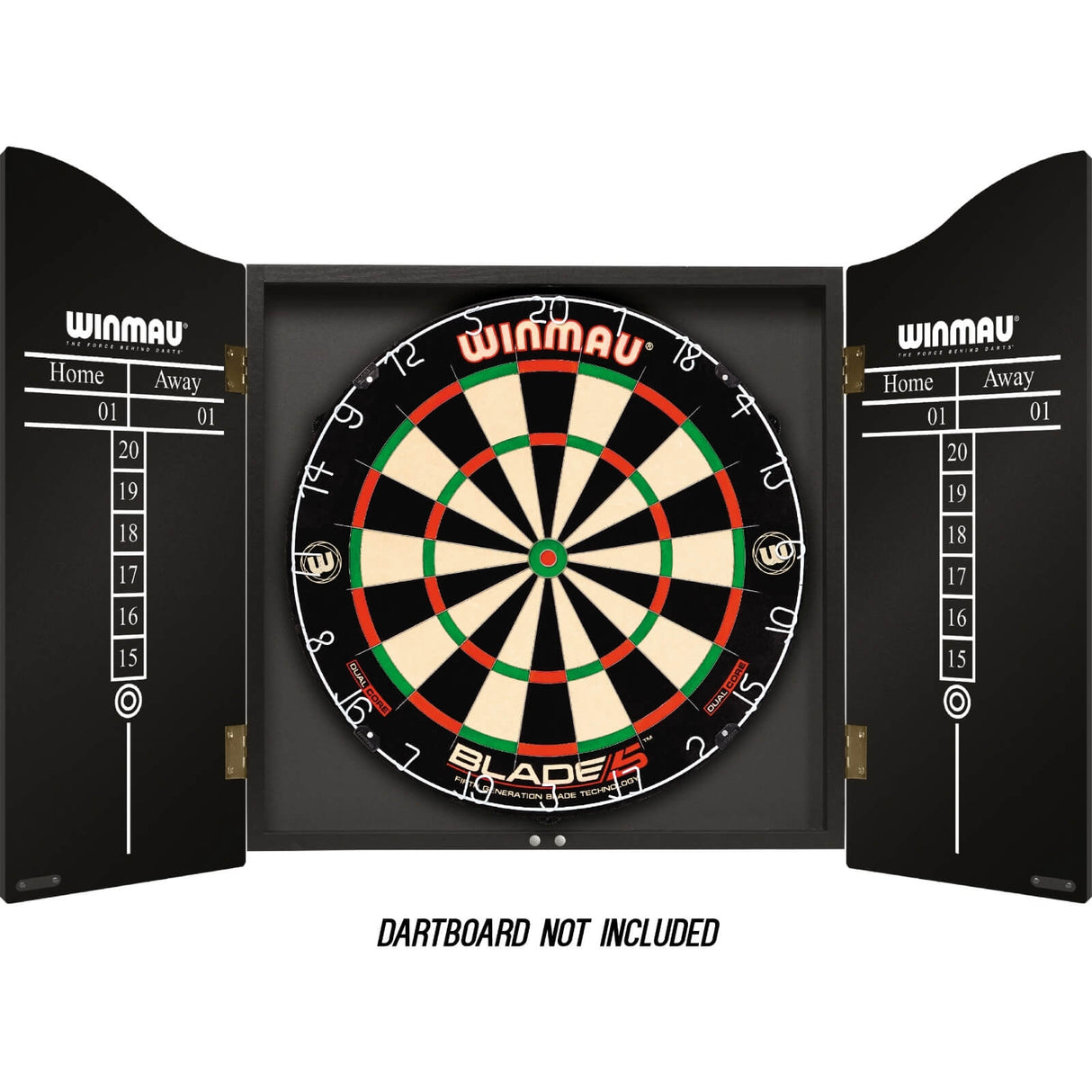 Winmau - Man Cave Dartboard Cabinet -
