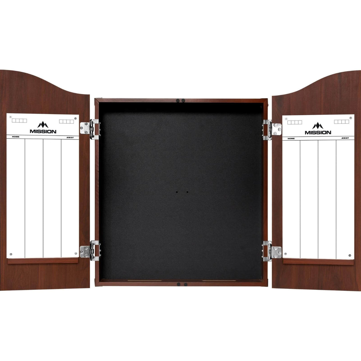 Mission - Dartboard Cabinet - Deluxe Quality - Sedona Red -