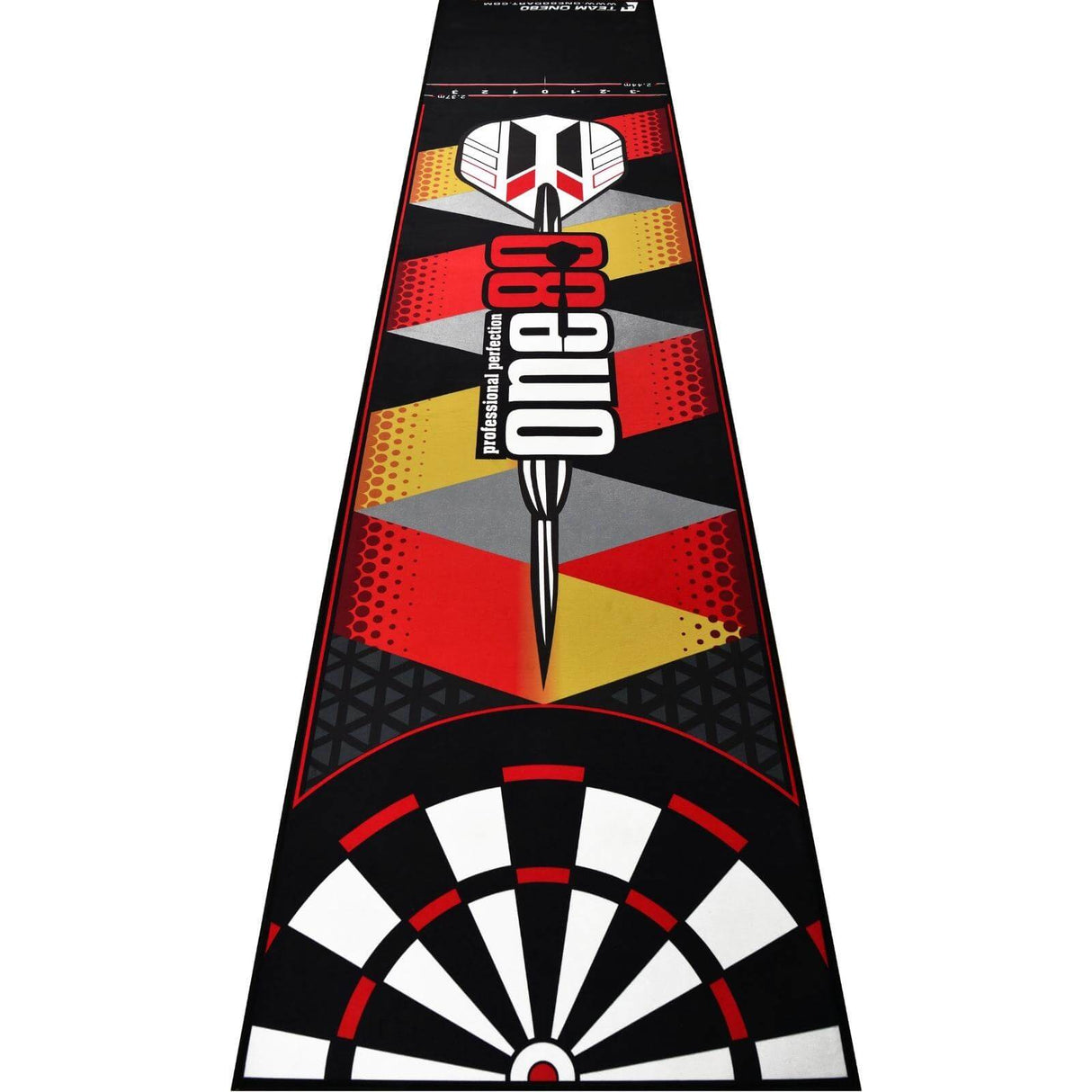 One80 - Carpet Dart Mat - Logo - 310cm x 70cm -