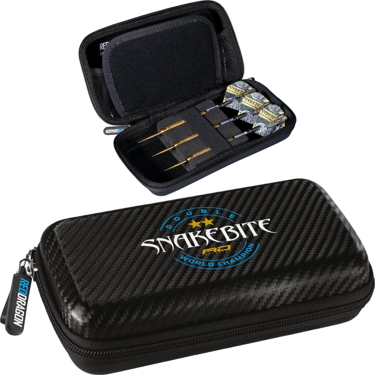 Red Dragon - Peter Wright Double World Champion - Super Tour Darts Case -
