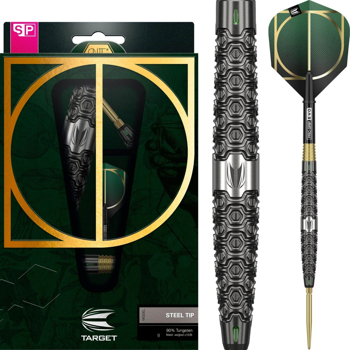 Target - Cult 01 Darts - Swiss Point - 90% Tungsten - 21g 23g -