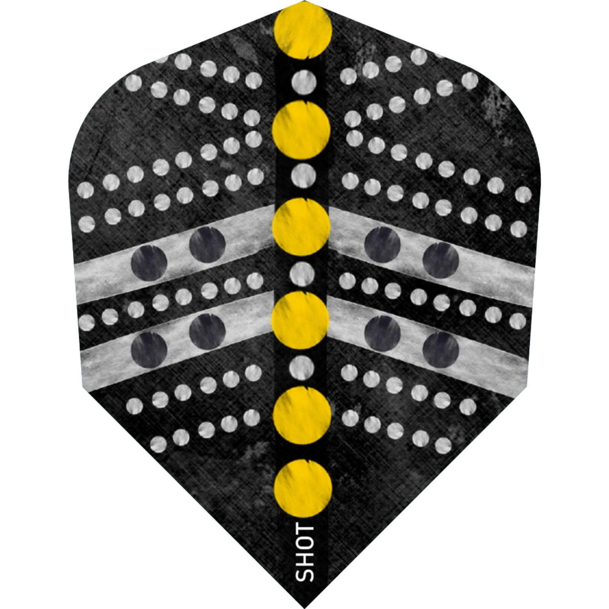 Shot - Devon Petersen - Standard Dart Flights - Black