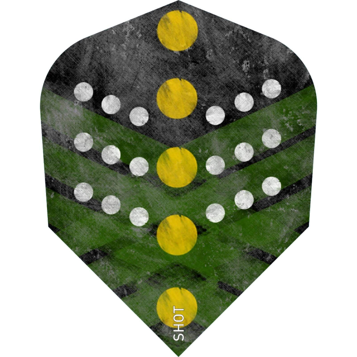 Shot - Devon Petersen - Standard Dart Flights - Green