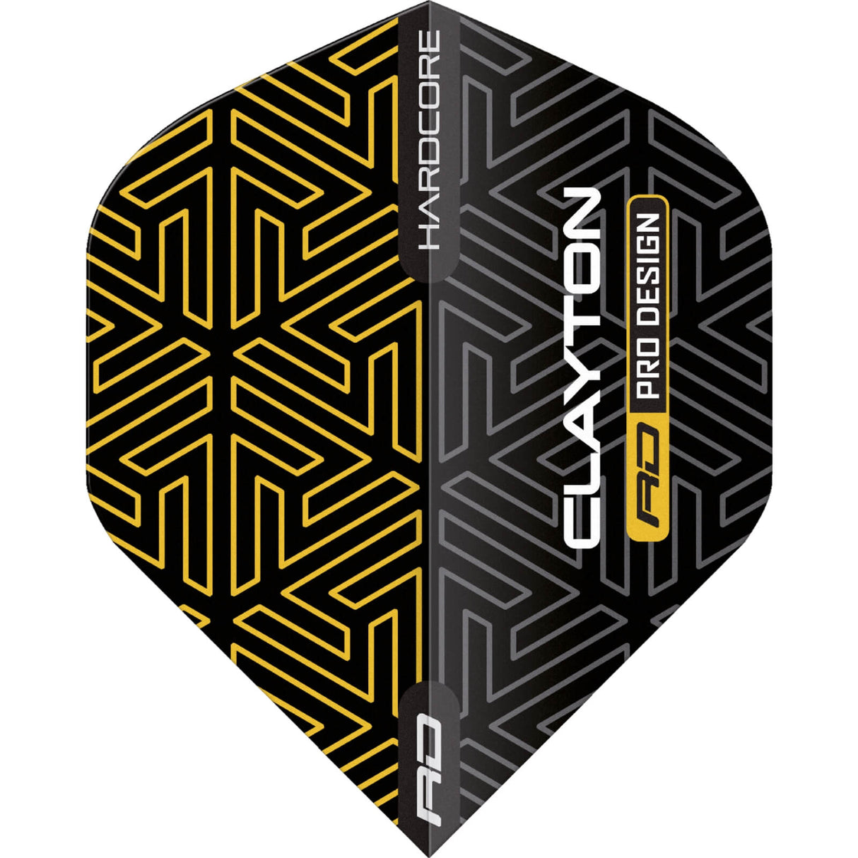 Red Dragon - Jonny Clayton Hardcore - Big Wing Dart Flights - F6821