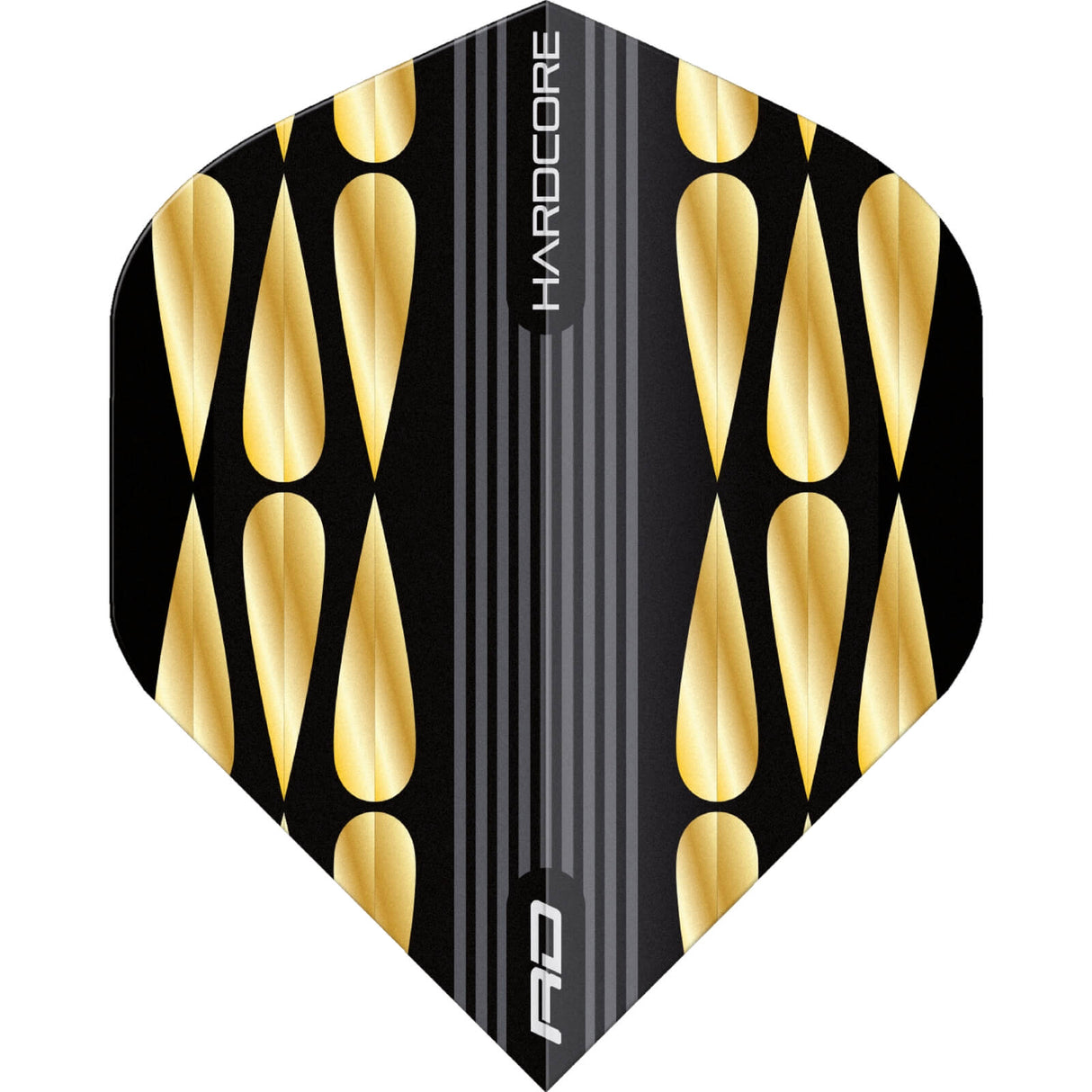 Red Dragon - Hardcore Premium Gold - Big Wing Dart Flights - F6835