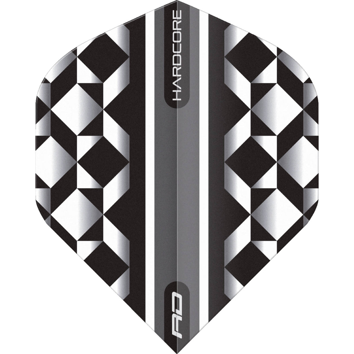 Red Dragon - Hardcore Radical Geometric - Big Wing Dart Flights - F6838