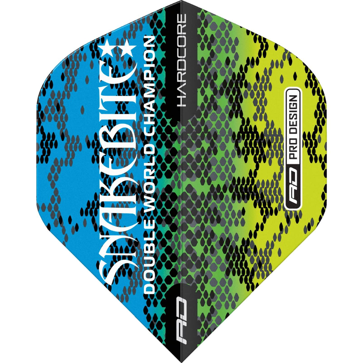 Red Dragon - Peter Wright Hardcore - Big Wing Dart Flights - F6841