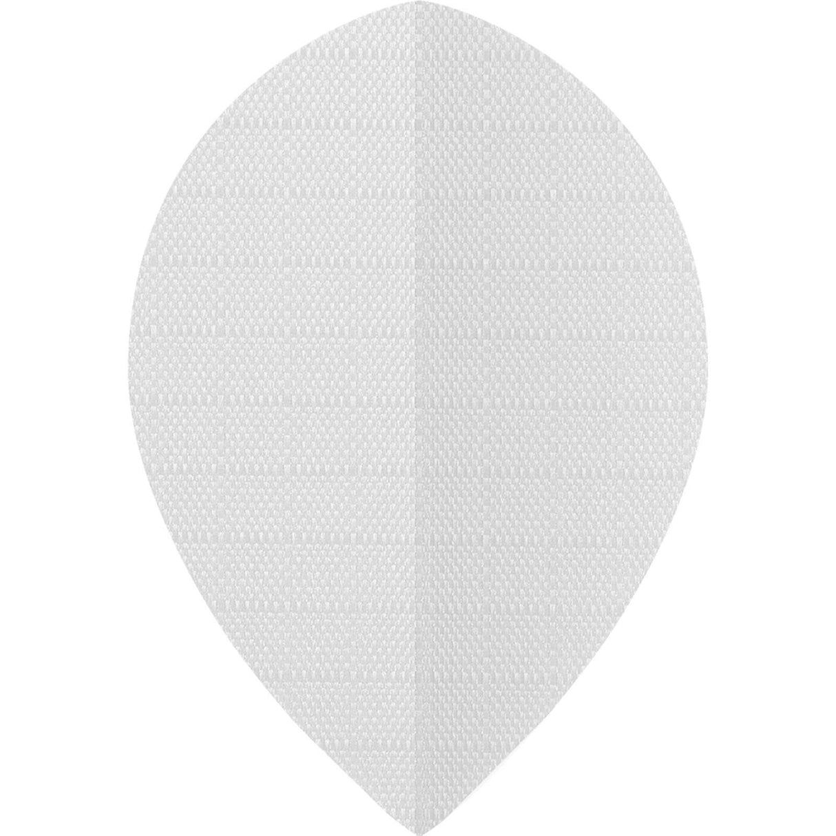 Designa - Fabric Rip Stop Long-Life - Pear Dart Flights - White