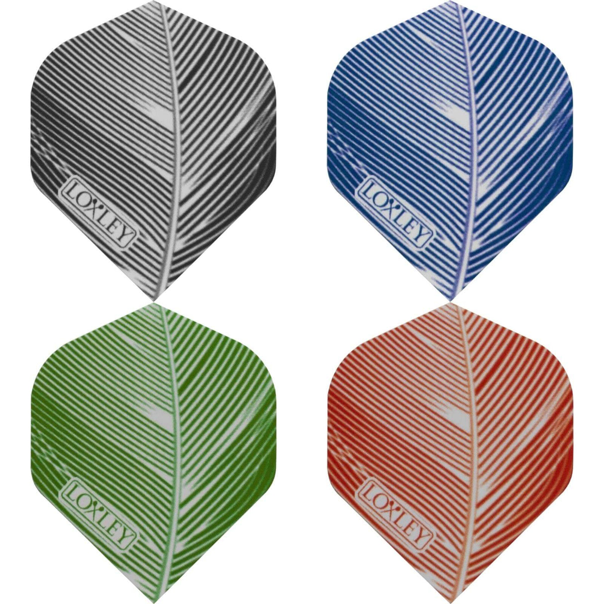 Loxley - Feather Print - Big Wing Dart Flights -