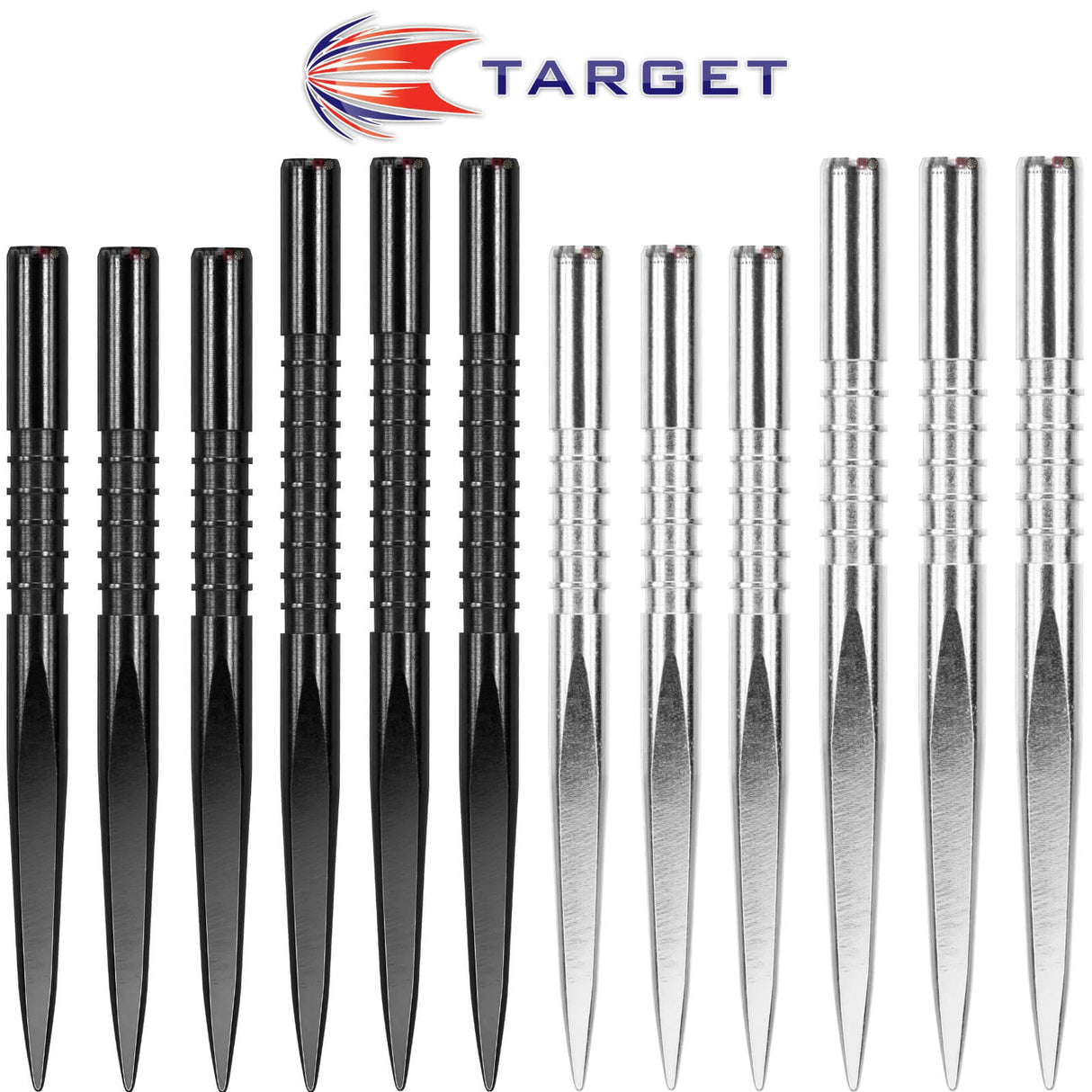 Target - Fire Edge Dart Points - 32mm 36mm -