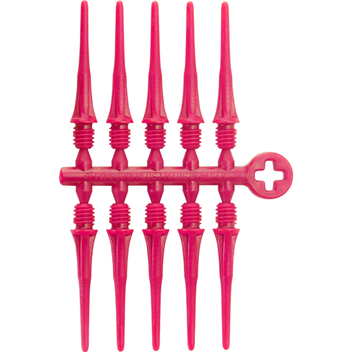 Cosmo - Fit Point Plus - Soft Tip Dart Points - 50 Pack - Pink