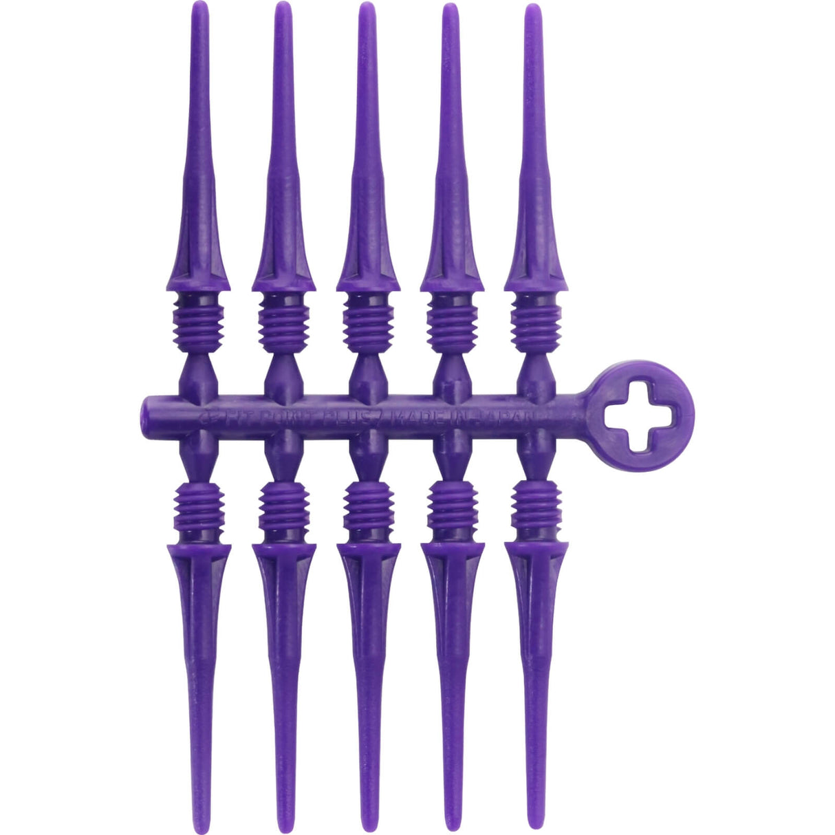 Cosmo - Fit Point Plus - Soft Tip Dart Points - 50 Pack - Purple