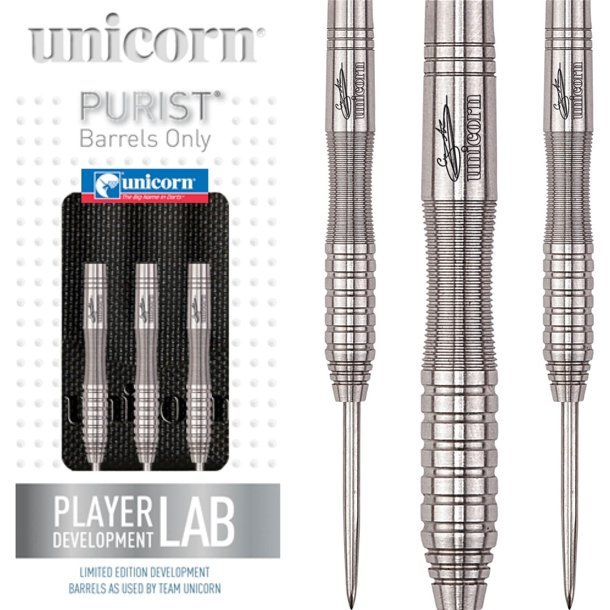 Unicorn - Gary Anderson Phase 2 Purist Darts - 90% Tungsten - 22g 24g -