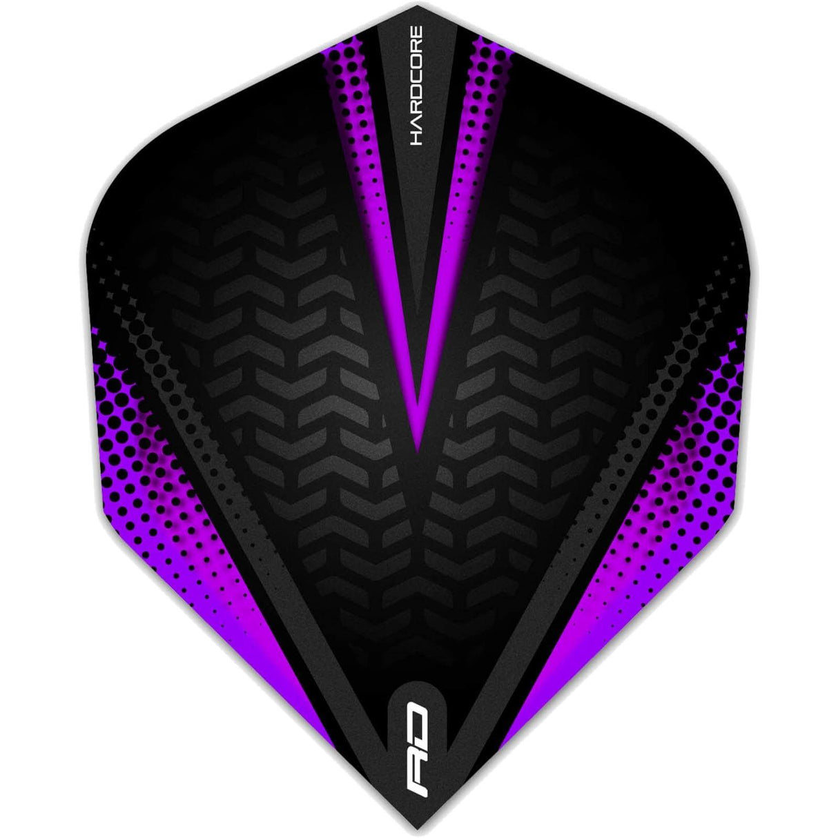 Red Dragon - Hardcore Radical - Big Wing Dart Flights - Purple