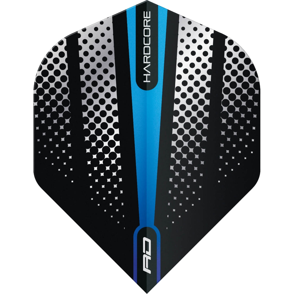 Red Dragon - Hardcore Flash - Big Wing Dart Flights - Blue