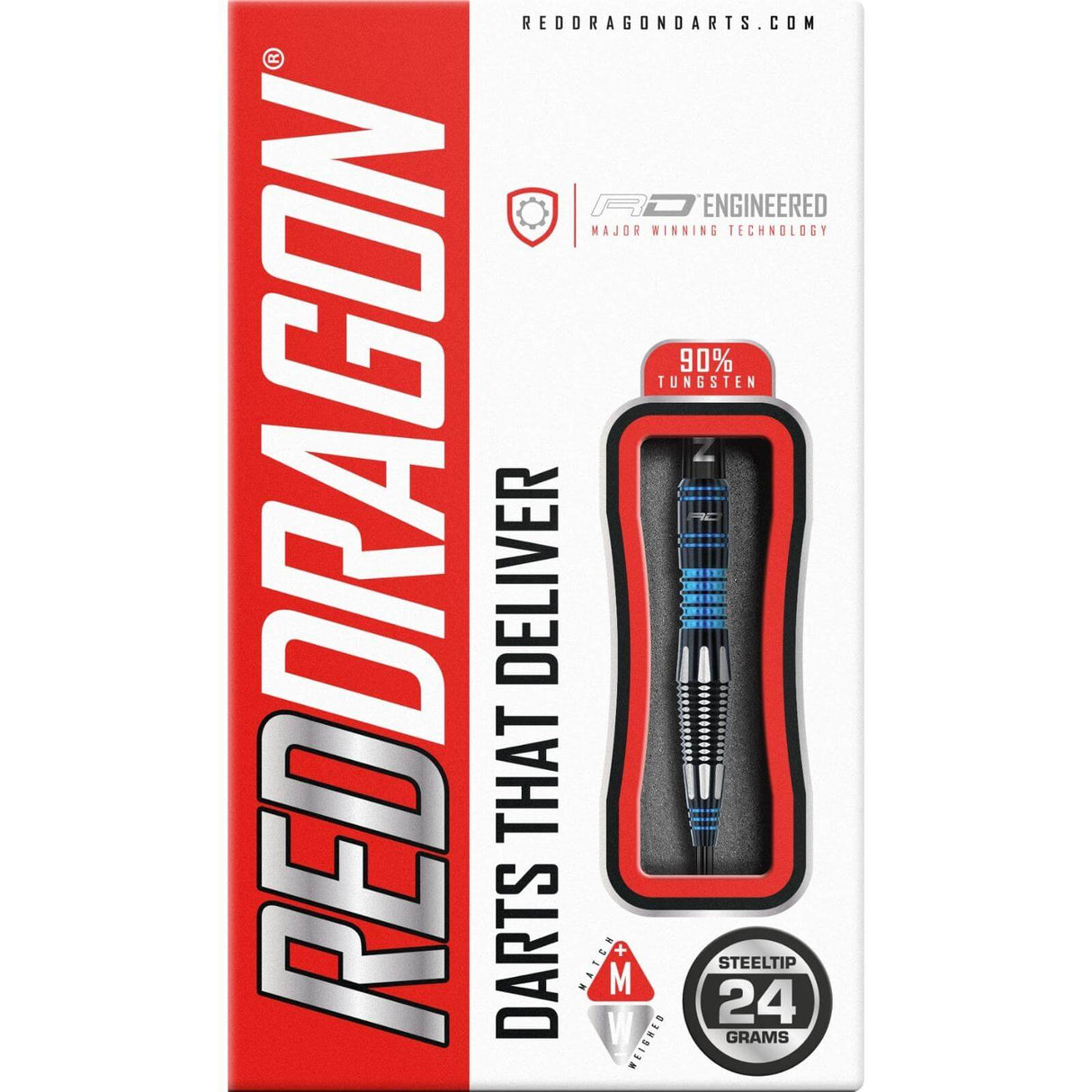 Red Dragon - Marlin Darts - 90% Tungsten - 22g 24g 26g -