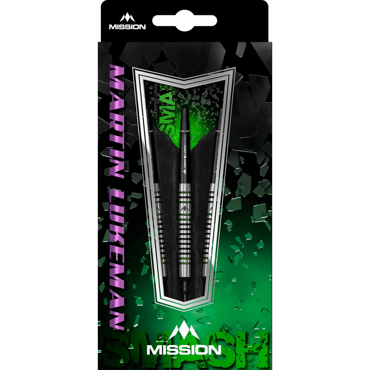 Mission - Martin Lukeman Darts - Soft Tip - 90% Tungsten - 20g -
