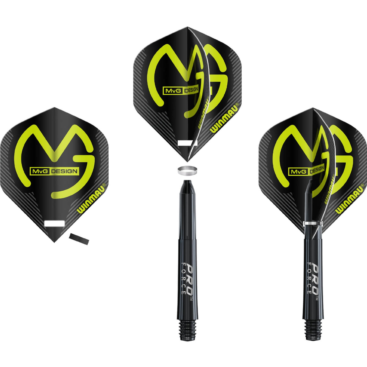 Winmau - MvG - Dart Flight Punch -