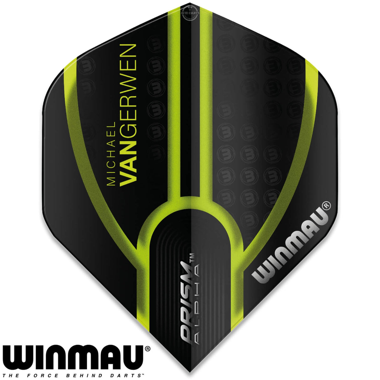 Winmau - MvG Prism Alpha - Big Wing Dart Flights - 6915-143