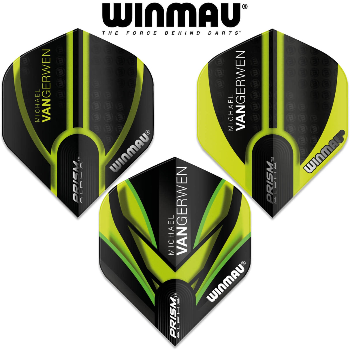 Winmau - MvG Prism Alpha - Big Wing Dart Flights -