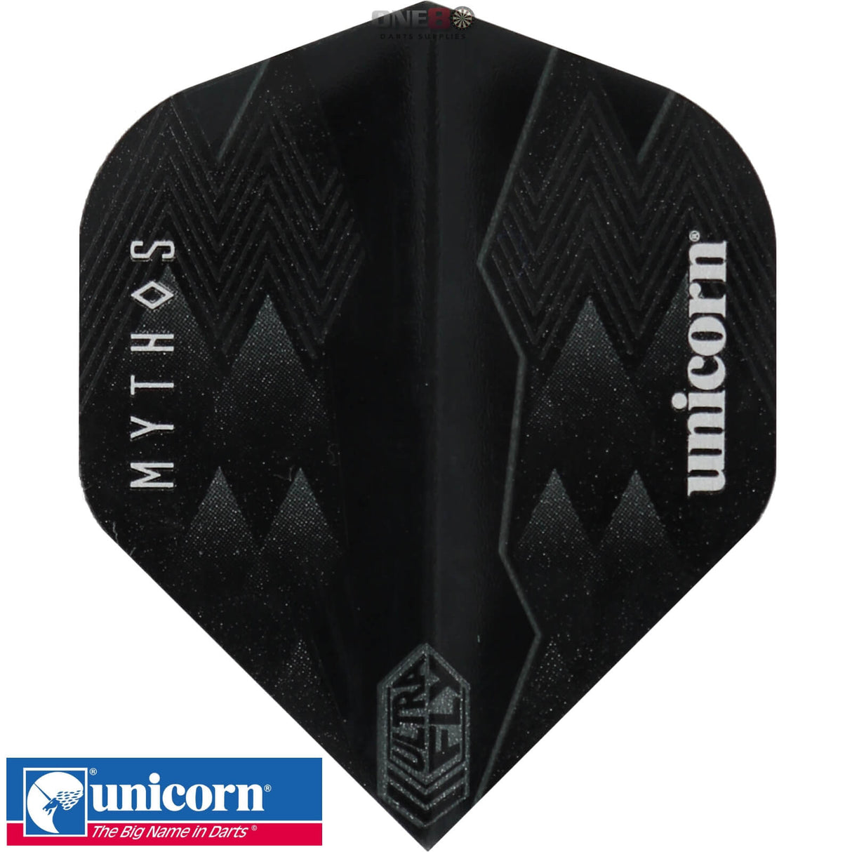 Unicorn - Ultrafly Mythos Hydra - Big Wing Dart Flights - Grey